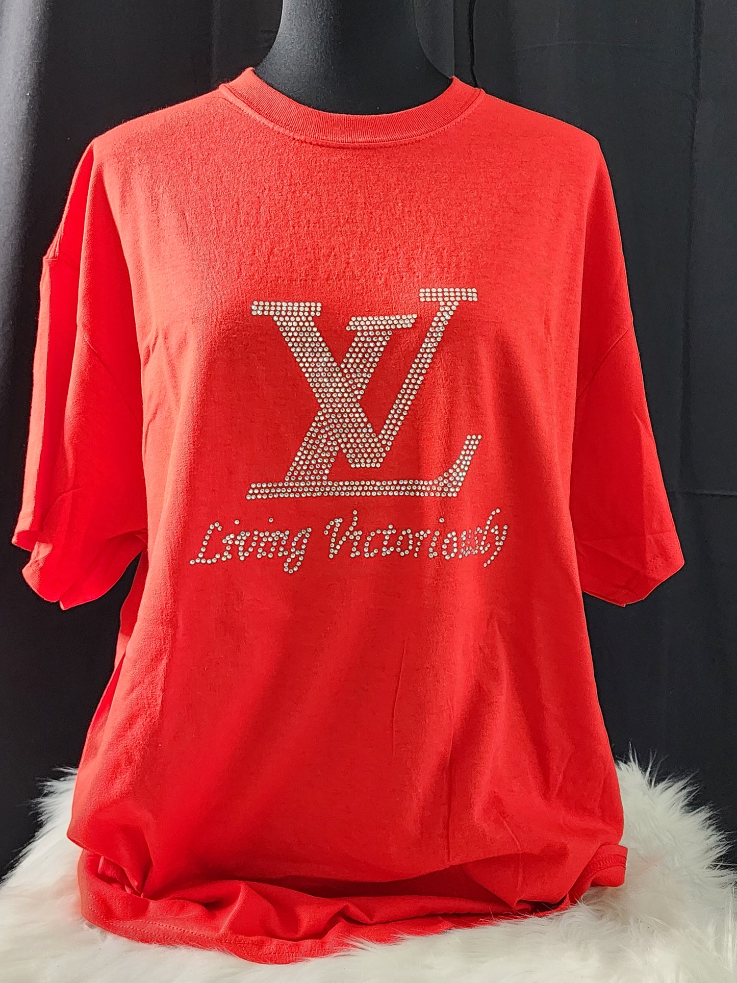 Living Victoriously Bling Tee