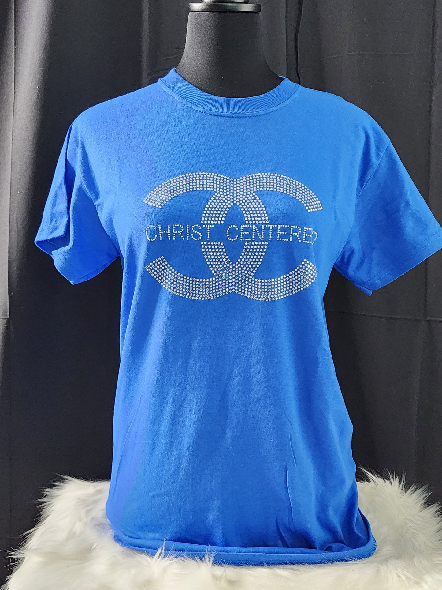 Christ Centered Adult Bling Tee