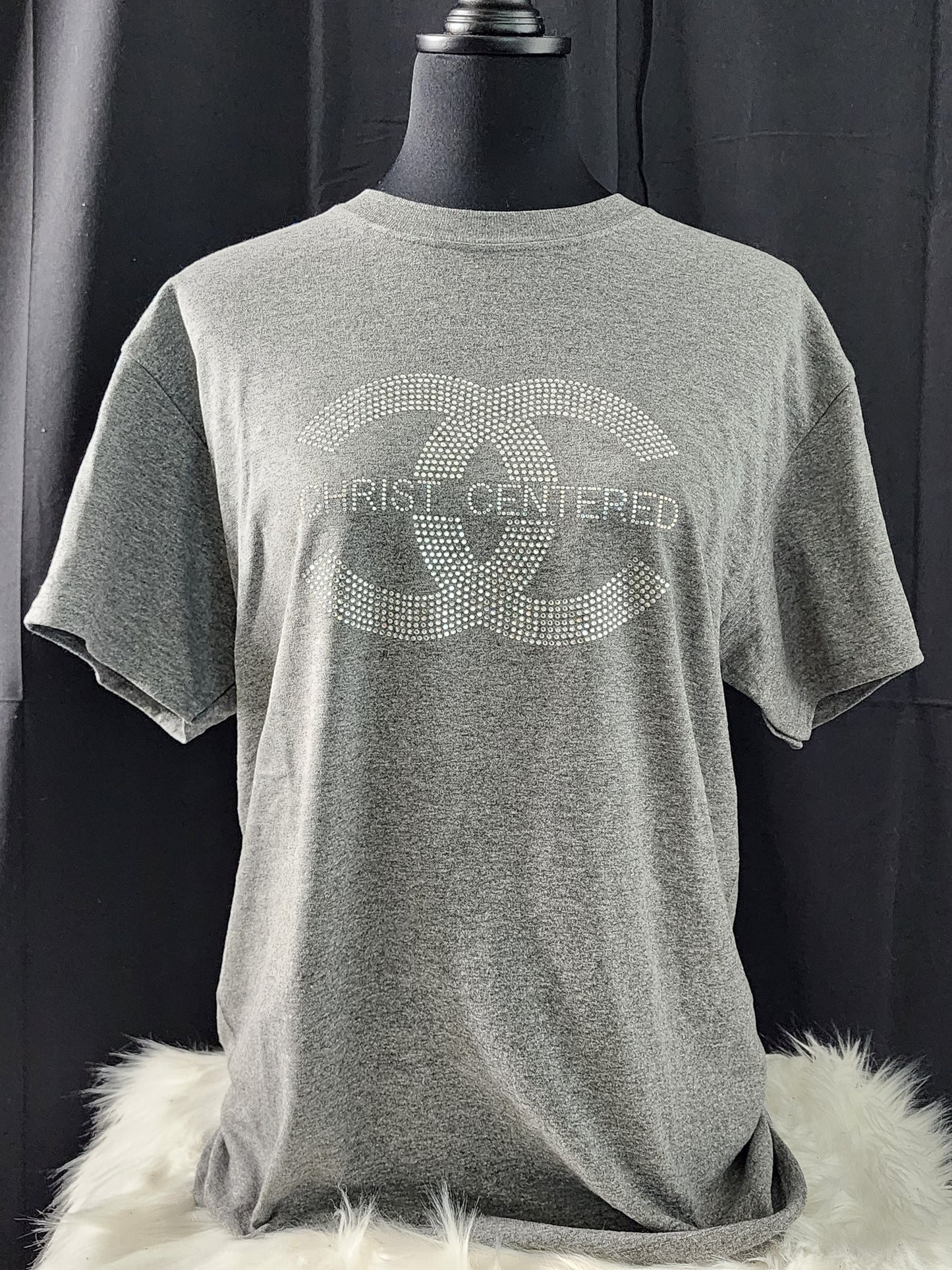 Christ Centered Adult Bling Tee