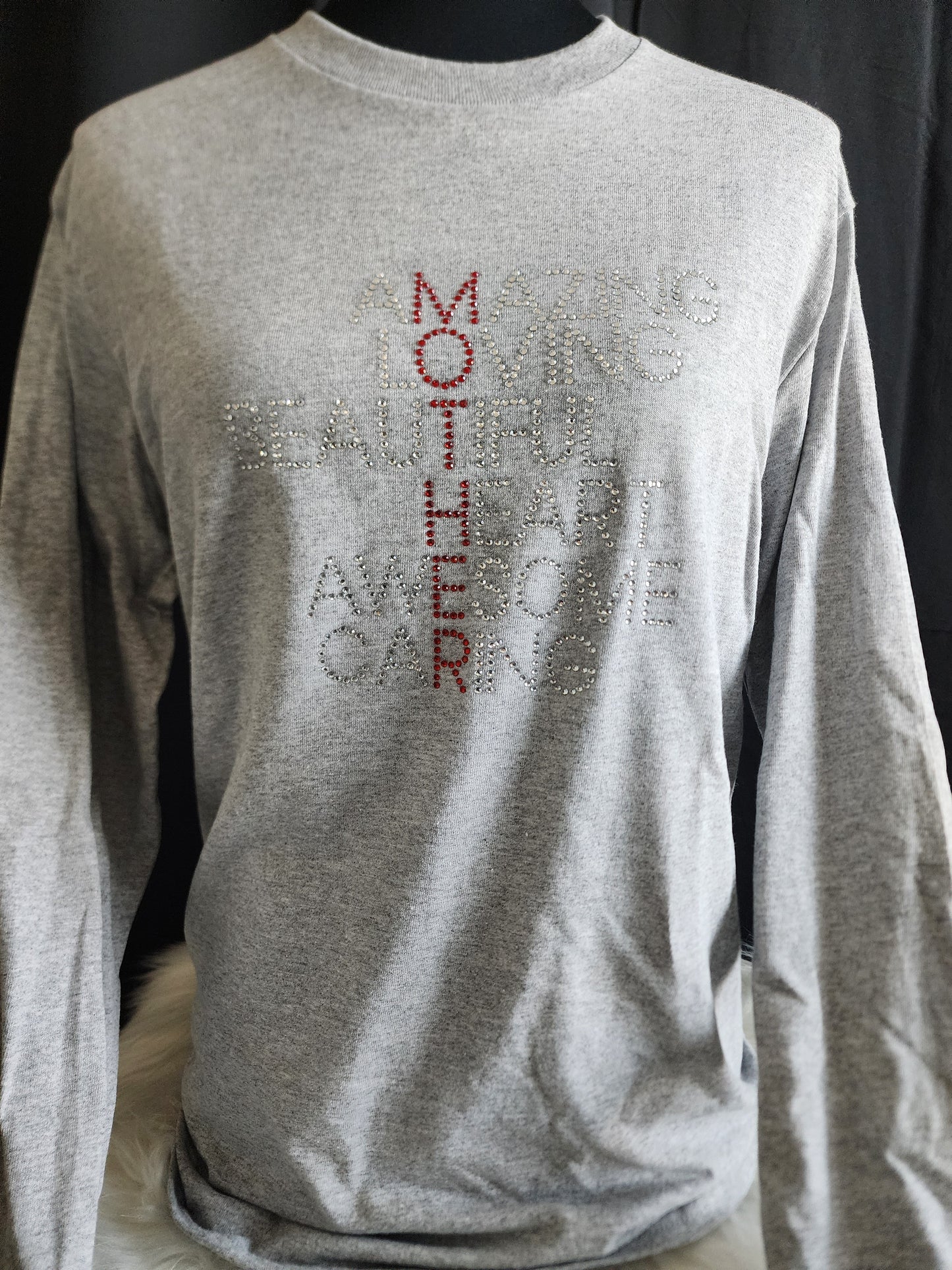 Mother (Red) Bling Tee