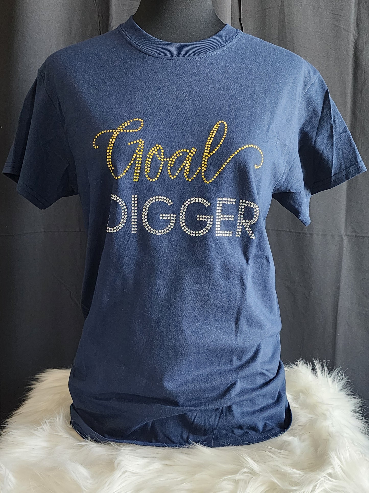 Goal Digger Bling Short Sleeve Tee