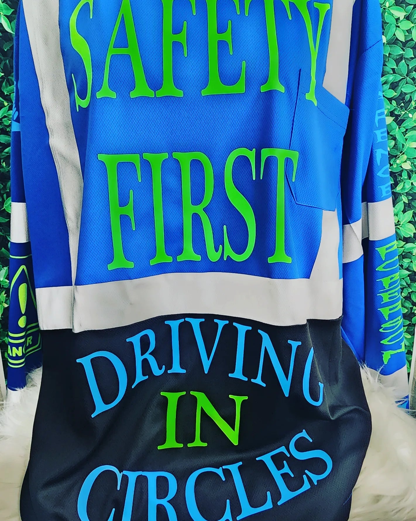 Hi-Visability Safety Shirt Nascar Design