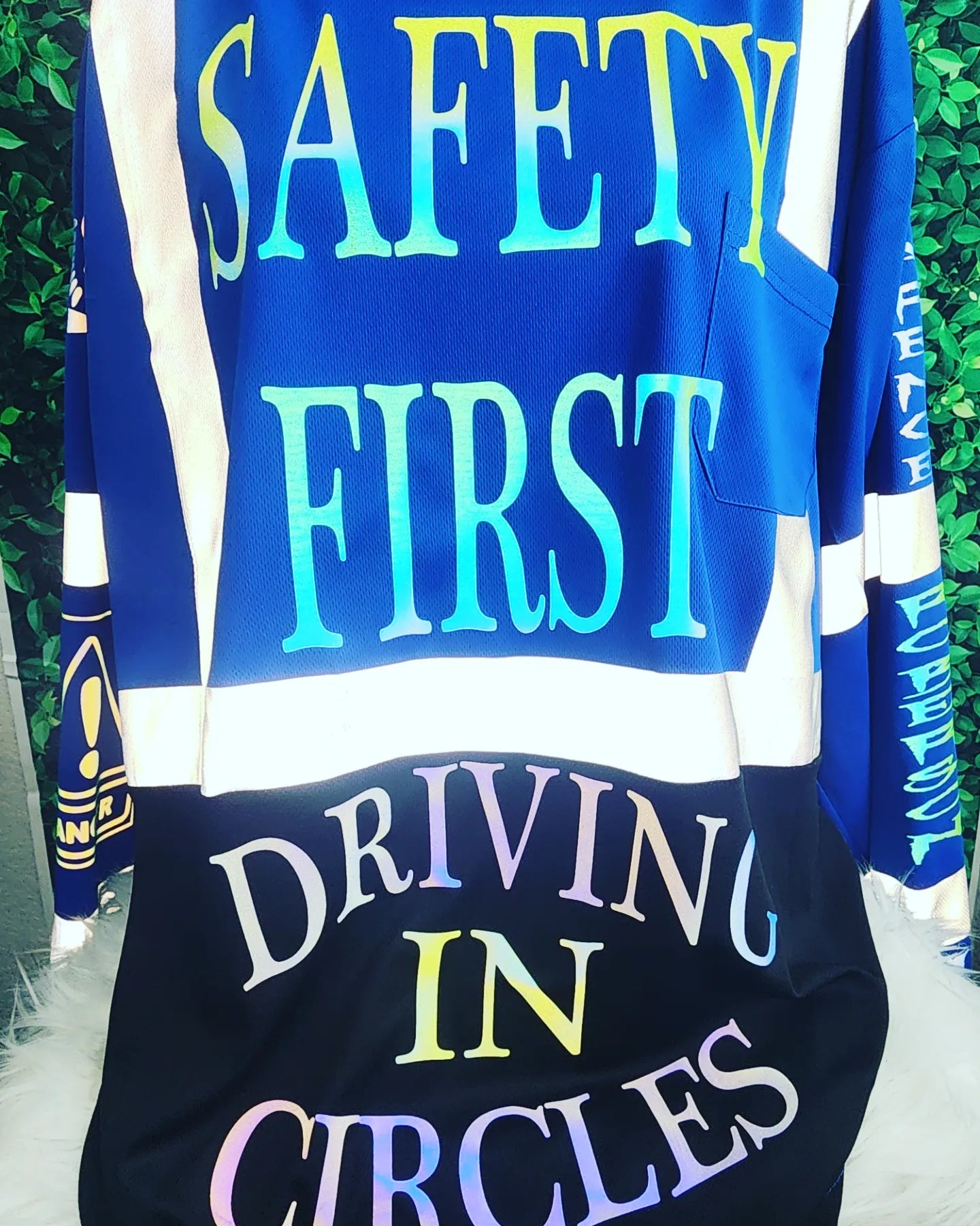 Hi-Visability Safety Shirt Nascar Design