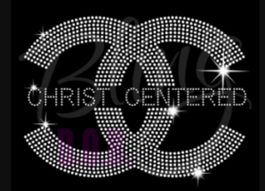 Christ Centered Adult Bling Tee