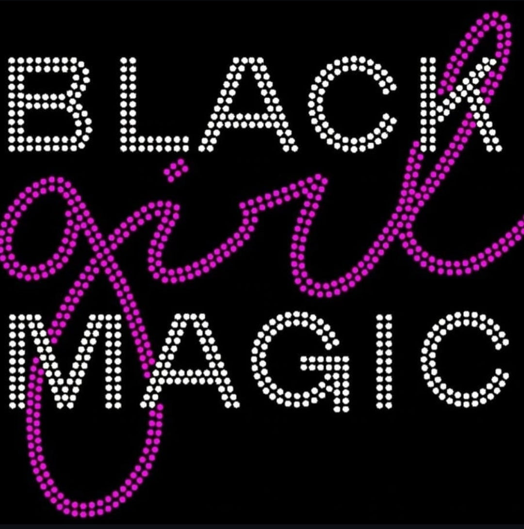 Black Girl Magic Bling Tee