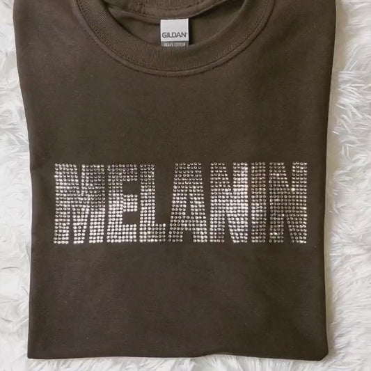 Melanin Bling Short Sleeve Tee